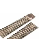 14K Rose Gold Men's Watch Bracelet 20mm