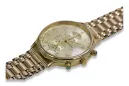 Reloj de oro para hombre Geneve ★ zlotychlopak.pl ★ Pureza de oro 585 333 Precio bajo!