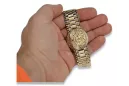 Reloj de oro para hombre Geneve ★ zlotychlopak.pl ★ Pureza de oro 585 333 Precio bajo!