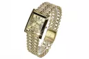 Gold men's watch Geneve ★ zlotychlopak.pl ★ Gold purity 585 333 Low Price!