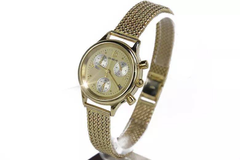 Montre homme en or Genève ★ zlotychlopak.pl ★ Pureté de l’or 585 333 Prix bas!