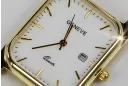 Italienisch Gelb 14 Karat Gold Herren Geneve Uhr mw007y