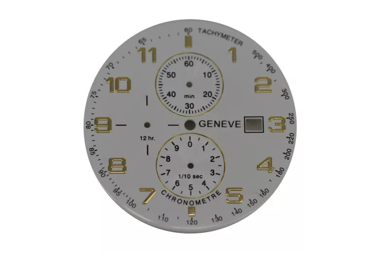 Italienisch Gelb 14 Karat Gold Herren Geneve Uhr mw007y