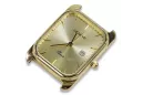 Gold men's watch Geneve ★ zlotychlopak.pl ★ Gold purity 585 333 Low Price!