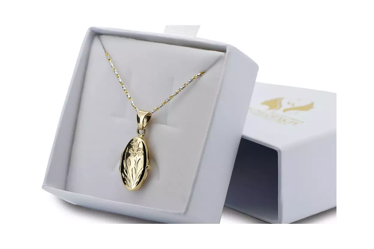 Pendentif d'or ★ https://zlotychlopak.pl/fr/ ★ échantillon d'or 585 333 bas prix