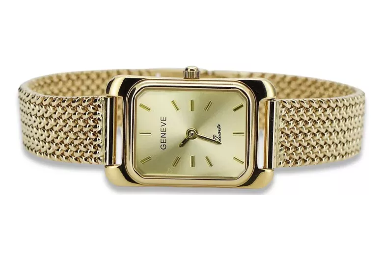 Gold men's watch Geneve ★ https://zlotychlopak.pl/ru/ ★ Золотая чистота 585 333 Низкая Цена!