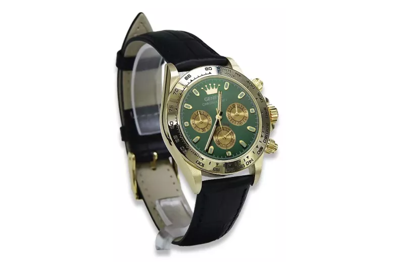 Montre hommes d'or Geneve ★ https://zlotychlopak.pl/fr/ ★ Pureté d'or 585 333 Low Price!