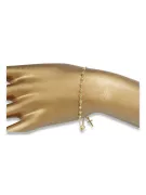 Yellow rose gold rosary bracelet★ russiangold.com ★ Gold 585 333 Low price