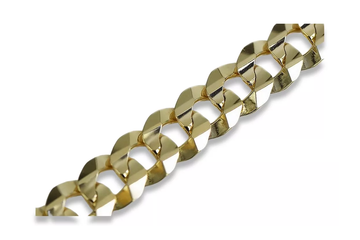 Yellow rose gold bracelet ★ russiangold.com ★ Gold 585 333 Low price