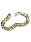 Pulsera ★ de oro rosa amarillo russiangold.com ★ Oro 585 333 Precio bajo