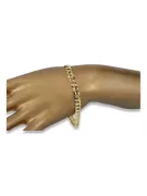 Pulsera ★ de oro rosa amarillo russiangold.com ★ Oro 585 333 Precio bajo