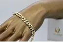 Pulsera ★ de oro rosa amarillo russiangold.com ★ Oro 585 333 Precio bajo