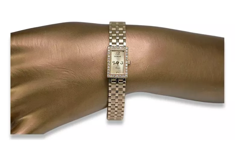 Gold ladies watch ★ zlotychlopak.pl ★ Gold purity 585 333 Low price!