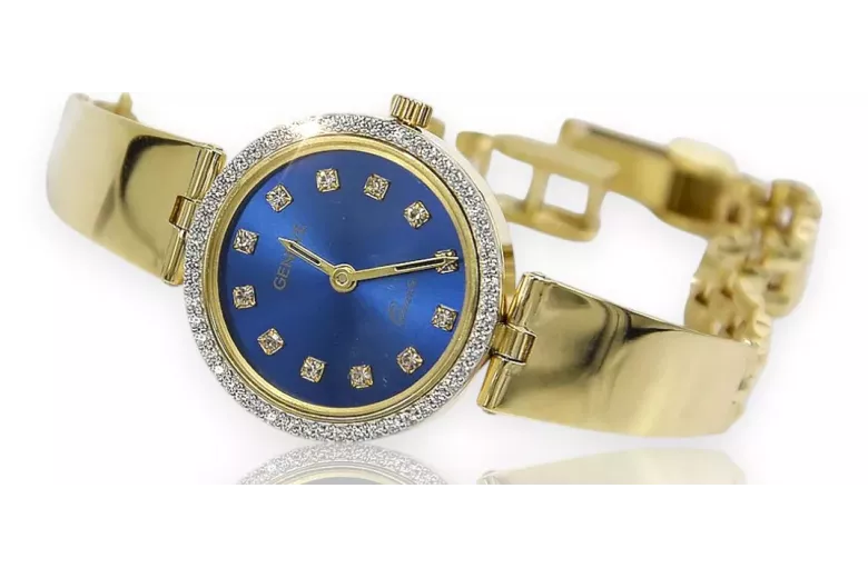 Gold Ladies watch ★ https://zlotychlopak.pl/fr/ ★ Pureté d'or 585 333 Low price!