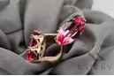 Rubin Original Vintage 14K Rose Gold Ring Vintage Handwerk Vec021r