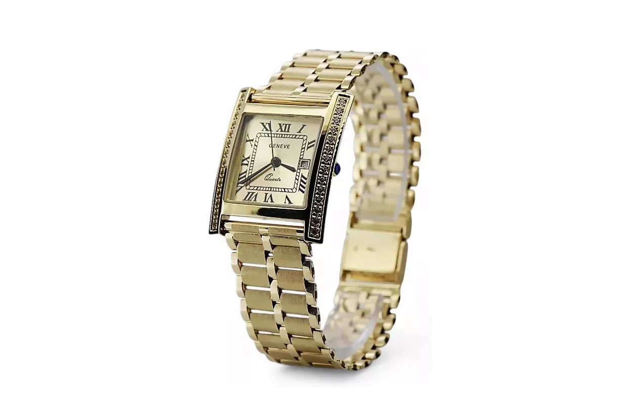 Montre homme en or Geneve ★ https://zlotychlopak.pl/fr/ ★ Pureté de l'or 585 333 Prix bas !