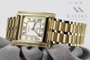 Gold men's watch Geneve ★ zlotychlopak.pl ★ Gold purity 585 333 Low Price!