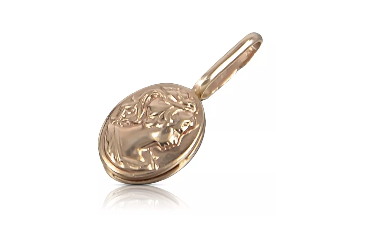 Підвіска Vintage Cameo Vintage Pink золото 14k 585 vpn007 Підвіска Vintage Cameo Vintage Pink золото 14k 585 vpn007