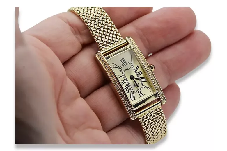 Gold men's watch Geneve ★ https://zlotychlopak.pl/ru/ ★ Золотая чистота 585 333 Низкая Цена!