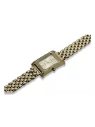 Gold men's watch Geneve ★ zlotychlopak.pl ★ Gold purity 585 333 Low Price!