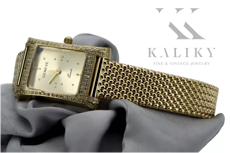 Montre hommes d'or Geneve ★ https://zlotychlopak.pl/fr/ ★ Pureté d'or 585 333 Low Price!