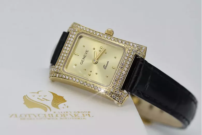 Montre femme en or ★ https://zlotychlopak.pl/fr/ ★ Pureté de l'or 585 333 Prix bas !