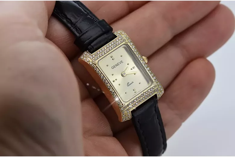 Montre femme en or ★ https://zlotychlopak.pl/fr/ ★ Pureté de l'or 585 333 Prix bas !