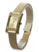 Gold men's watch Geneve ★ zlotychlopak.pl ★ Gold purity 585 333 Low Price!