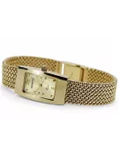 Gold men's watch Geneve ★ zlotychlopak.pl ★ Gold purity 585 333 Low Price!