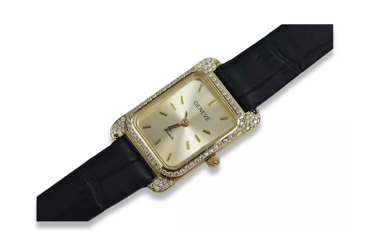 Gold ladies watch ★ zlotychlopak.pl ★ Gold purity 585 333 Low price!