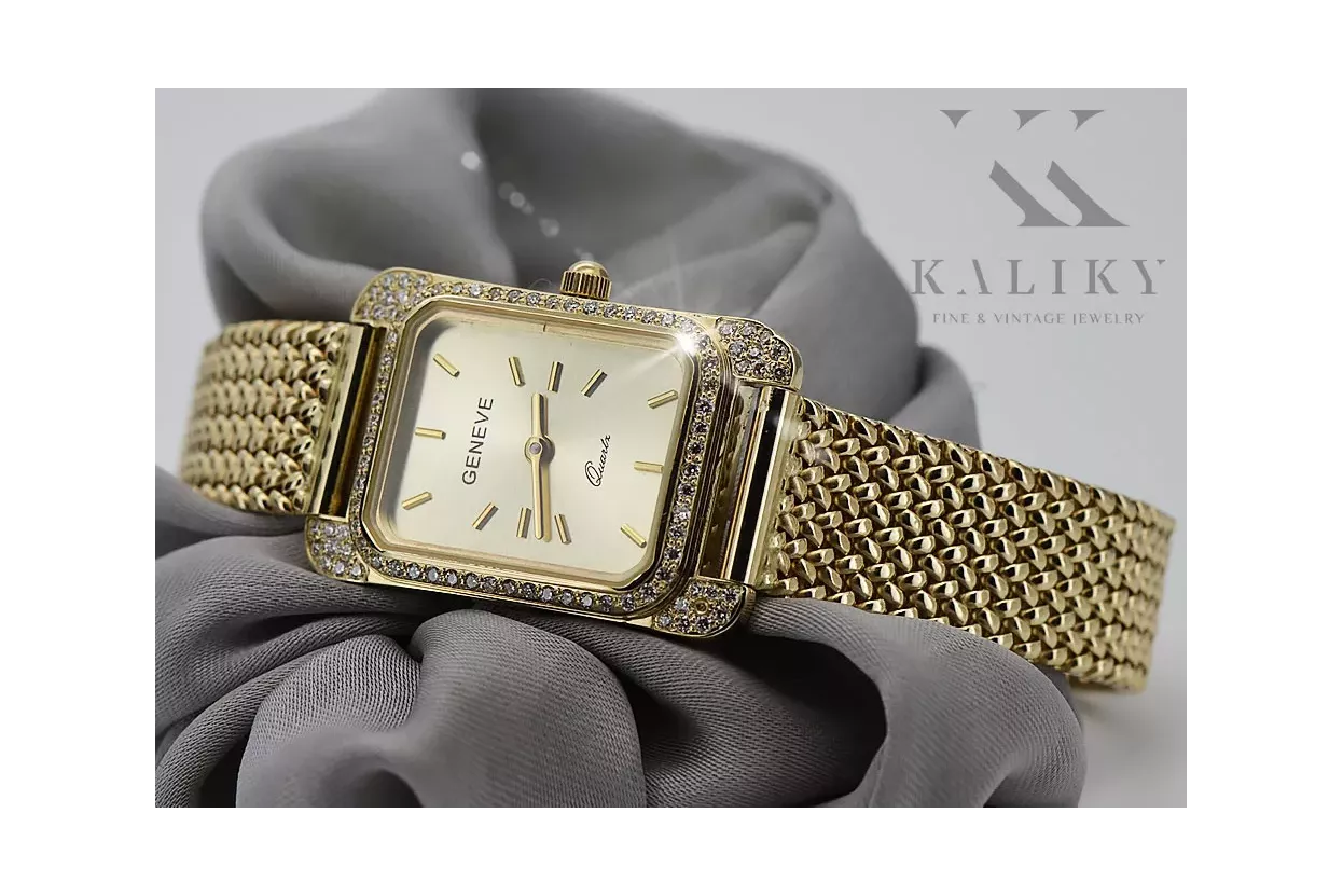 Gold men's watch Geneve ★ https://zlotychlopak.pl/ru/ ★ Золотая чистота 585 333 Низкая Цена!