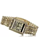 This is a 14K Geneva, Italian, zircon, gold watch