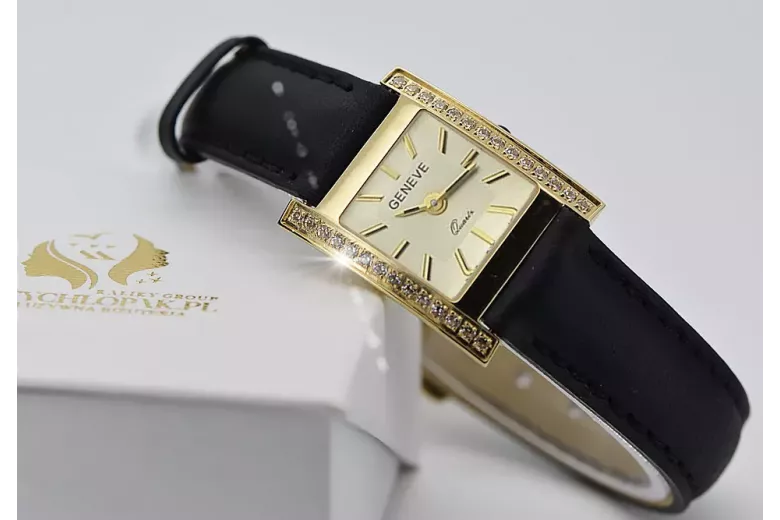 Gold men's watch Geneve ★ https://zlotychlopak.pl/ru/ ★ Золотая чистота 585 333 Низкая Цена!