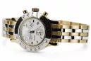 Italian Yellow gold men's watch Geneve mw068y