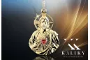 Colgante con icono de medallón de Jesús ★ https://zlotychlopak.pl/es/ ★ Oro 585 333 precio bajo