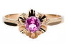 Перстень Amethyst Original Vintage 14K Rose Gold Vintage vrc004r