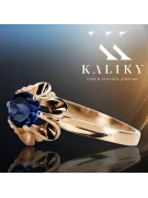 Vintage Ring Sapphire Original Vintage 14K Rose Gold vrc004r