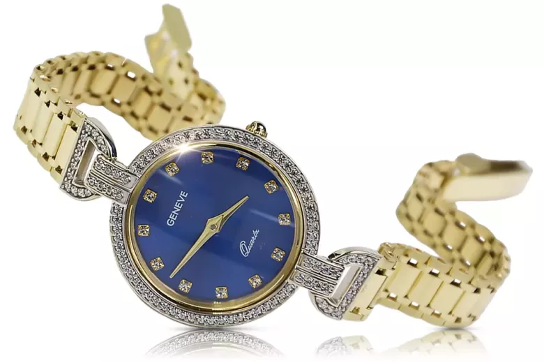 Gold Ladies watch ★ https://zlotychlopak.pl/fr/ ★ Pureté d'or 585 333 Low price!