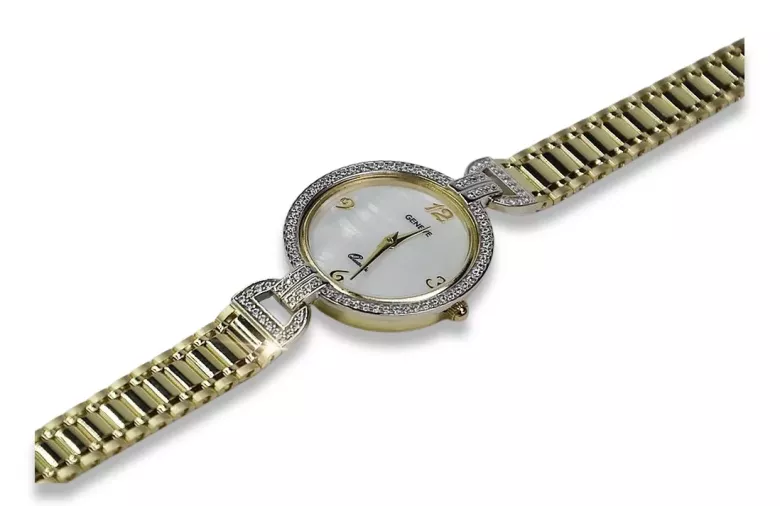 Gold ladies watch ★ zlotychlopak.pl ★ Gold purity 585 333 Low price!