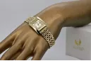 14K Gold Rectangular Women's Watch lw036ydgb&lbw002y