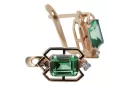 Emerald Diamanten Vintage Ohrringe Handwerk Original 14K Rose Gold vec020r