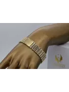 Yellow rose gold bracelet ★ russiangold.com ★ Gold 585 333 Low price