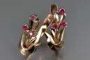 Boucles d’oreilles en or rose soviétique russe 14k 585 vec180 alexandrite rubis émeraude saphir ... Boucles d’oreilles en or rose soviétique russe 14k 585 vec180 alexandrite rubis émeraude saphir ...