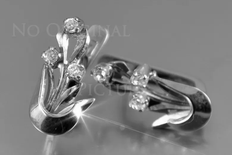 Boucles d’oreilles en or rose soviétique russe 14k 585 vec180 alexandrite rubis émeraude saphir ... Boucles d’oreilles en or rose soviétique russe 14k 585 vec180 alexandrite rubis émeraude saphir ...