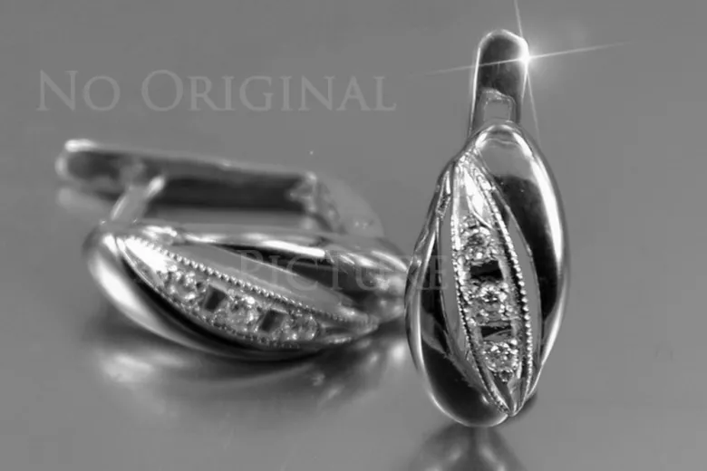 Boucles d’oreilles en or rose soviétique russe 14k 585 vec181 alexandrite rubis émeraude saphir ... Boucles d’oreilles en or rose soviétique russe 14k 585 vec181 alexandrite rubis émeraude saphir ...