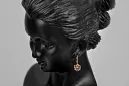 Ruso soviético rosa rosa 14k 585 pendientes de oro vec184 alejandrita rubí esmeralda zafiro ... Ruso soviético rosa rosa 14k 585 pendientes de oro vec184 alejandrita rubí esmeralda zafiro ...