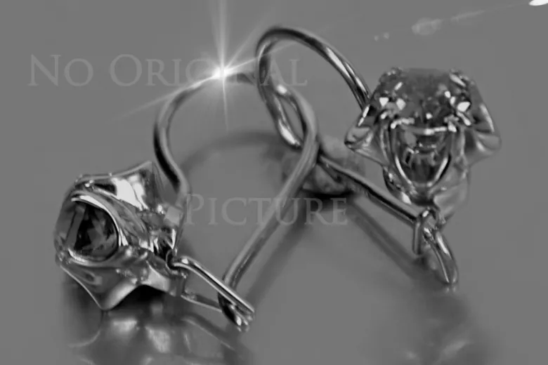 Boucles d’oreilles en or rose soviétique russe 14k 585 vec184 alexandrite rubis émeraude saphir ... Boucles d’oreilles en or rose soviétique russe 14k 585 vec184 alexandrite rubis émeraude saphir ...
