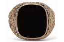 Russische Rose Sowjetgold Schmuck Mann Ring Schild