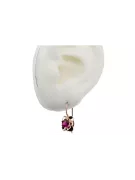 Earrings Ruby Original Vintage 14K Rose Gold Vintage vec116r