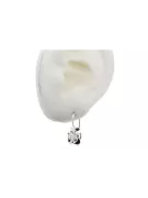 Cercei de argint 925 cubic zircon vec116s stil sovietic rus